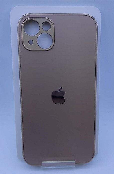 Capa de Vidro para Iphone 14 Plus - Dourado