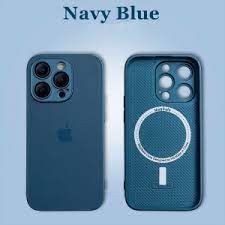 Capa de Vidro para Iphone 14 Pro Max - Azul Marinho