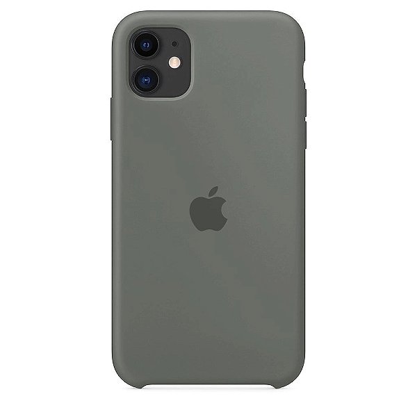 Capa de Silicone para Iphone 11 - Cinza Escura CPS-I11-CINZ