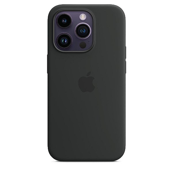 Capa de Silicone para Iphone 14 - Preta
