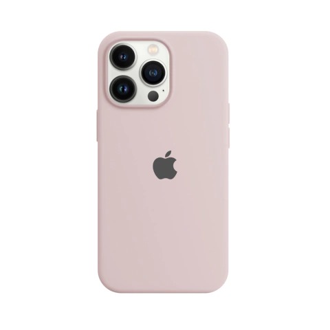Capa de Silicone para Iphone 13 Pro Max - Rosa Nude