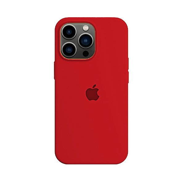 Capa de Silicone para Iphone 13 Pro - Carmim