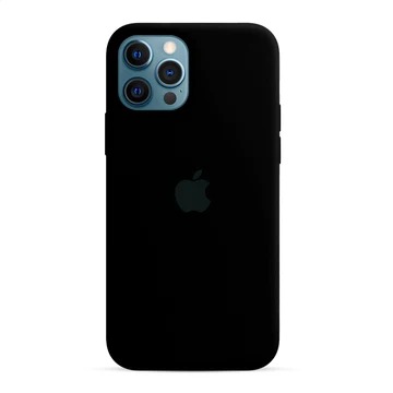Capa de Silicone para Iphone 12/12Pro - Preto