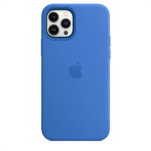 Capa de Silicone para Iphone 12/12Pro - Azul