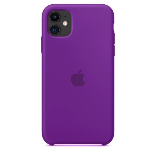 Capa de Silicone para Iphone 12 Mini - Roxo