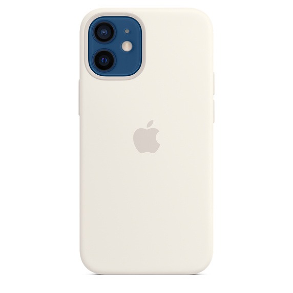 Capa de Silicone para Iphone 12 Mini - Bege