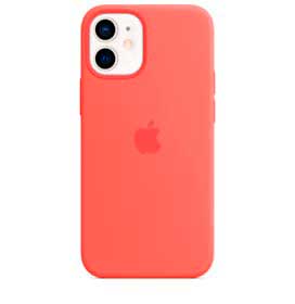 Capa de Silicone para Iphone 12 - Coral