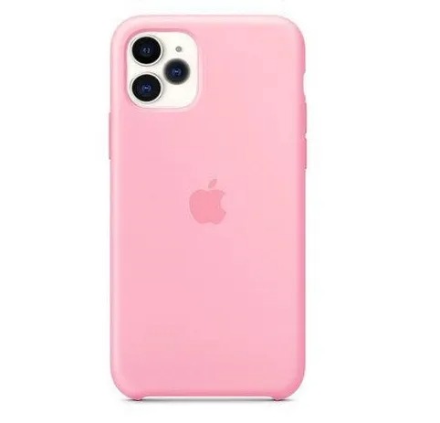 Capa de Silicone para Iphone 11 Pro - Rosa Bebê