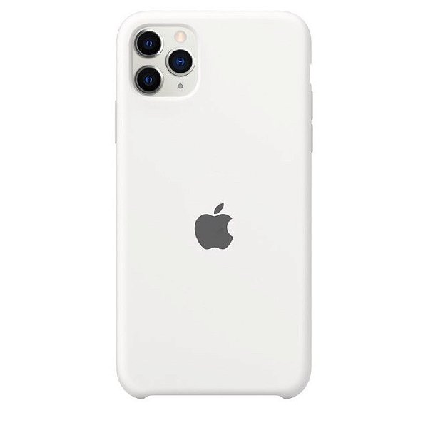 Capa de Silicone para Iphone 11 Pro - Branco