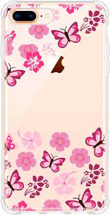 Capa Anti-Queda para Iphone 7/8 Plus - Estampa Floral