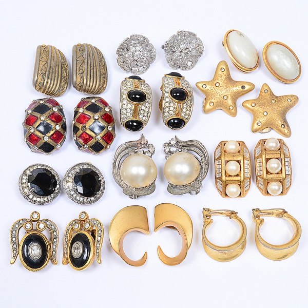 Brinco Femenina Com Pedras, Perola BC-7