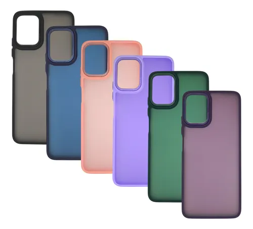 Capinha Space Acrílico Fosca Motorola Moto G15 Cor Misto
