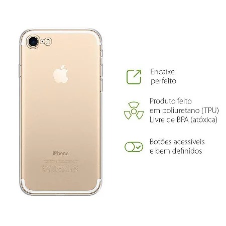 Capa Translucida para Iphone 7/8G