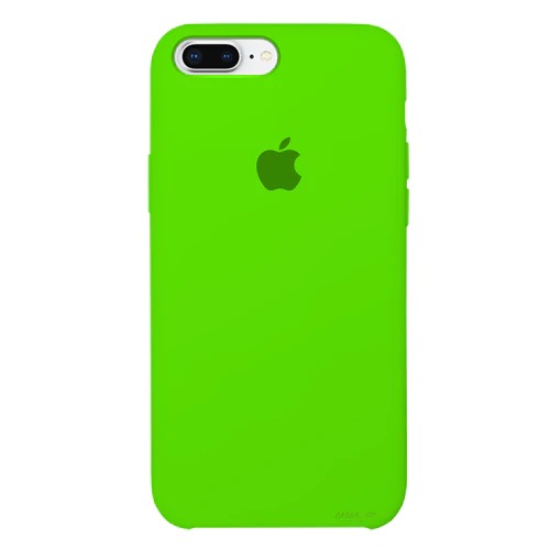 Capa de Silicone para Iphone 7/8 Plus - Verde Neon