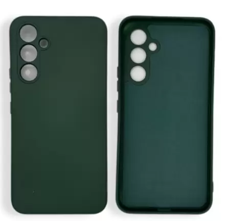 Capa de Silicone para Samsung A34- Verde Militar
