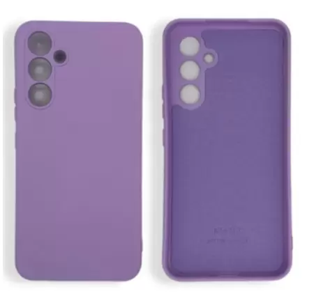 Capa de Silicone para Samsung A34- Lilas