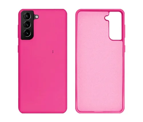 Capa de Silicone para Samsung S21FE - Rosa