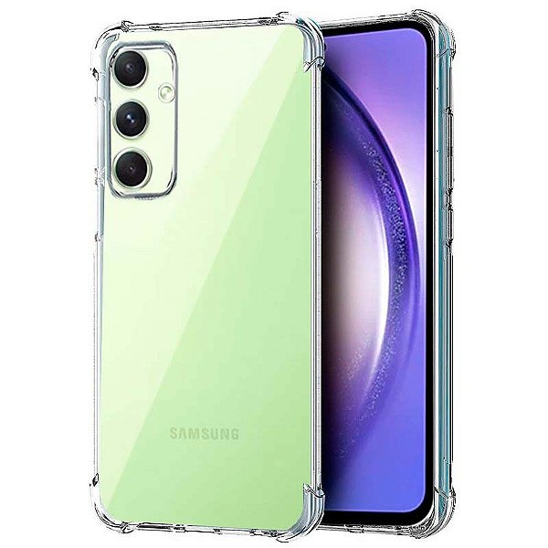 Capa de Silicone Transparente Samsung A54 - CPS-SMA54-TP