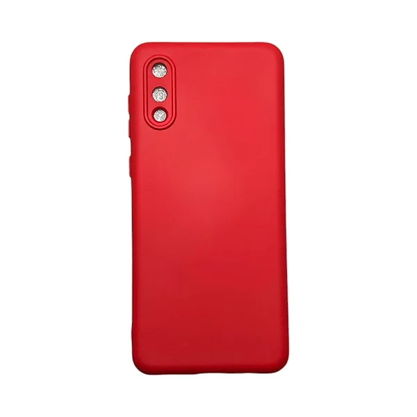 Capa De Silicone Para Samsung A02 - Vermelho CPS-SMA02-VM