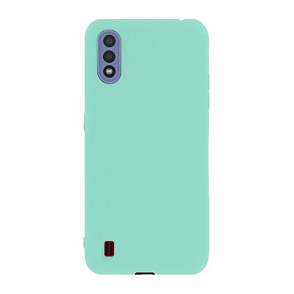 Capa De Silicone Para Samsung A01 - Verde Desbotado CPS-SAM-A01-VDD