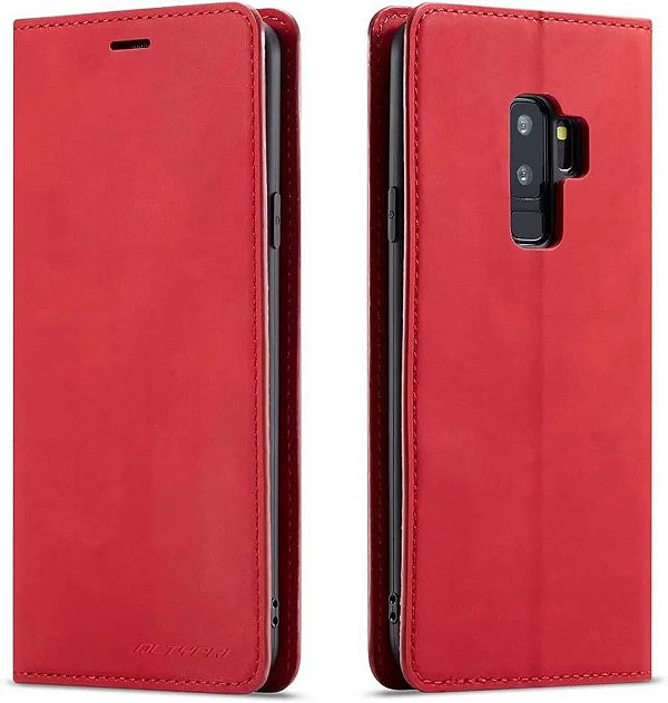 Capa Carteira para Samsung S9 Plus - Vermelho CPC-S9P-VM