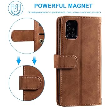 Capa Carteira para Samsung A32 5G - Marrom