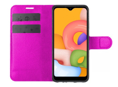 Capa Carteira para Samsung A01 - Rosa Pink CPC-SMA01-RSP