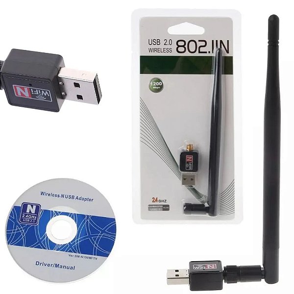 Antena Wi-Fi USB 1200 Mbps: melhor conexão para sua casa - Gringolândia