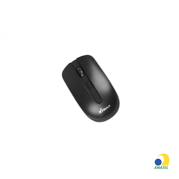Mouse optico sem fio XTRAD XD-605-PRETO