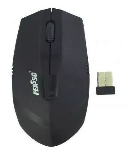 Mouse Wireless USB 2.4GHZ FAMS-11- Preto