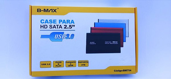 Case Para HD SATA 2,5 BMAX BM754
