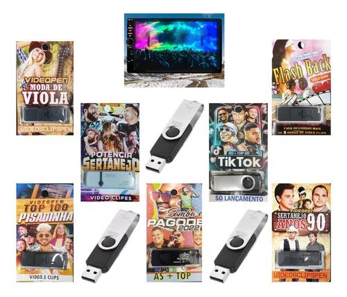 Pendrive Com Video Clip