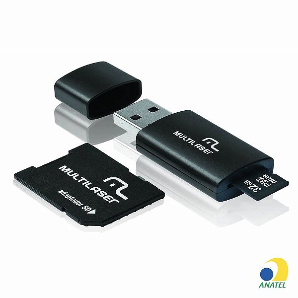 Cartao Micro Sd Multilaser 32GB Mc113 Classe 10
