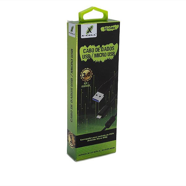 Carregador para Controle de PST4 1.8m X-cell- XC-CAB4