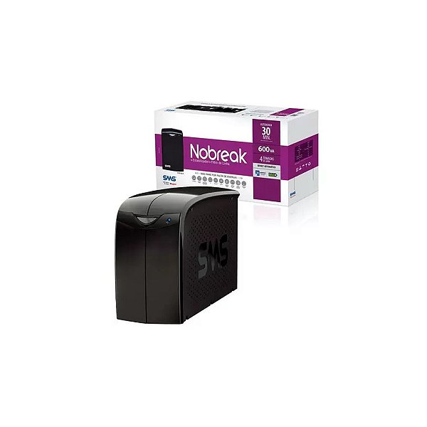 Nobreak SMS 600VA Station II Entrada Bivolt-ST600BI
