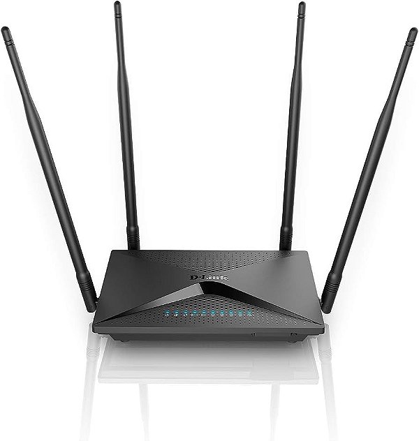 Roteador Wireless AC 1300Mbps HIGH-POWER WAN/LAN Gigabit-Ethernet 802.11AC DIR-853