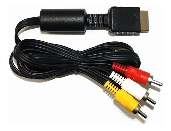 Cabo de Audio e Video RCA p/ PS1/PS2/PS3: FLEX FX-RCA2