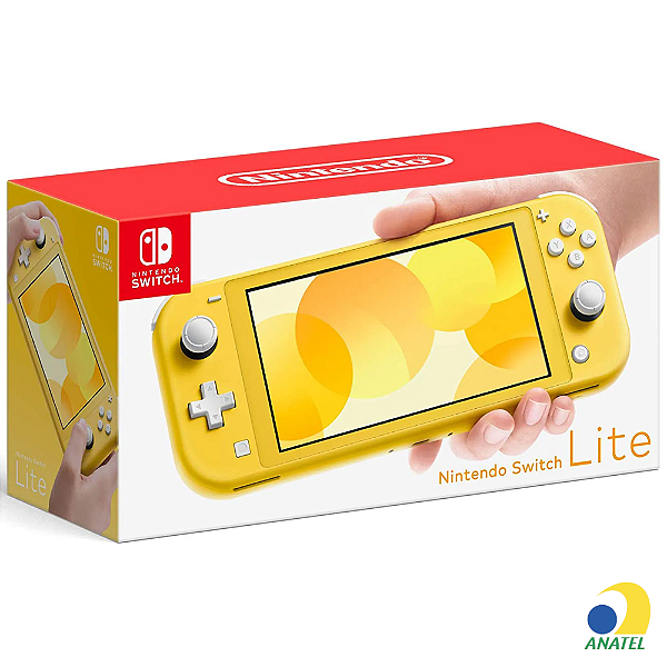 Console Nintendo Switch Lite-HDH S YAZA1 BRA - AMARELO