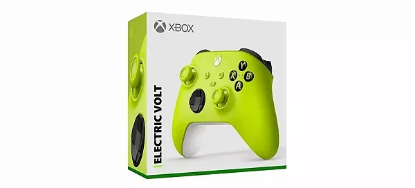 Controle Sem Fio Xbox Eletric Volt Green - QAU-00067