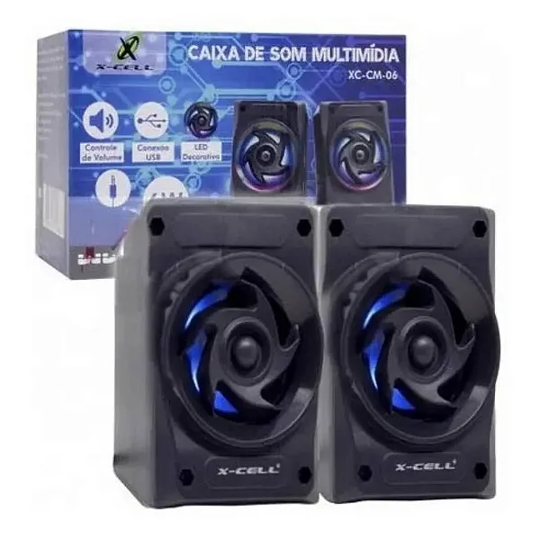 Caixa De Som Multimedia XCELL XC-CM-06