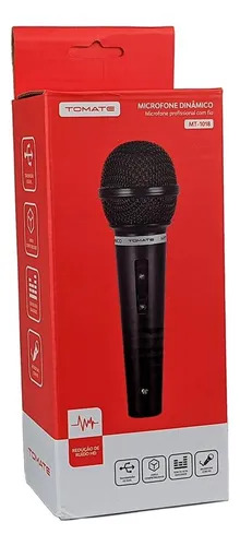 Microfone Com Fio / Cabo 2.5m MT-1018