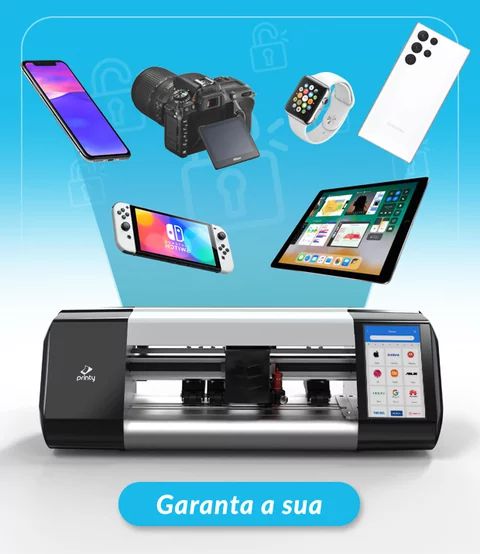 Máquina para Corte de Películas 100% Desbloqueada Printy
