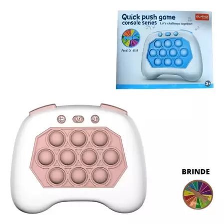 Brinquedo Popt Game Com Roleta a Pilha