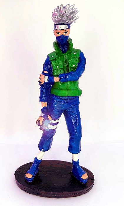 Estátua Geek KAKASHI Resina Colecionavel -