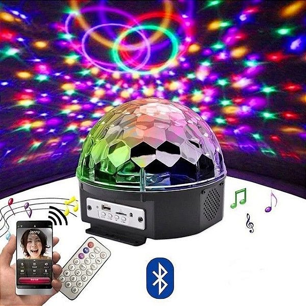 Globo De Festa Com Bluetooth Lehmox LEY-1725
