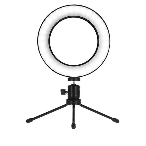 Ring Light Iluminador Anel Luz 26cm 6 Polegadas Sem Tripé CXB-260