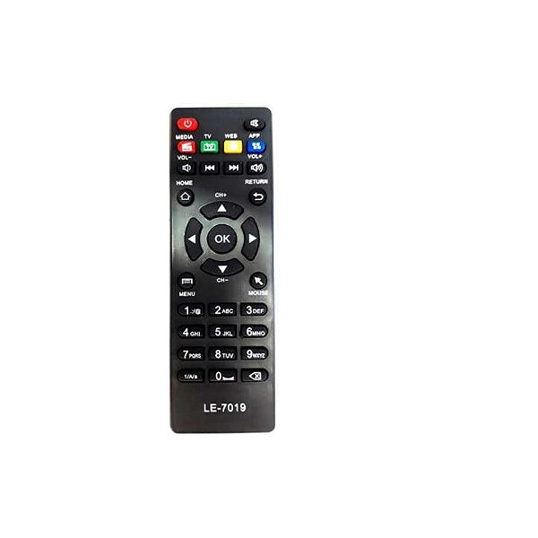 Controle Remoto Para Receptor Digital TV Box LELONG-LE-7019