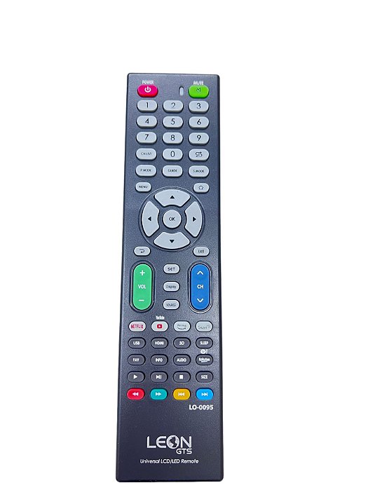 Controle Remoto Universal Para Todas As Tvs Todas As Marcas L-LE-7740-1 LO-0095