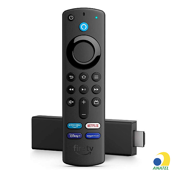 Fire TV Stick 4K com Controle Remoto por Voz com Alexa (inclui comandos de TV) | Dolby Vision