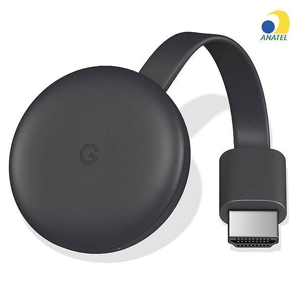 Google Chromecast 3 - Streaming em Full HD NC2-6A5